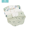 Happyflute 24X25CM Flower Style 360 Rotatable 6 Layers Cotton Muslin Petal Bib Absorbent&Soft Bandana Bib Baby Burp Cloth
