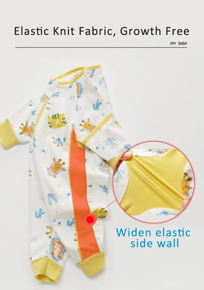 HappyFlute Newborn Baby Muslin Summer Use Thick Front And Thin Back Cotton-Padded Cover Sleeping Bag