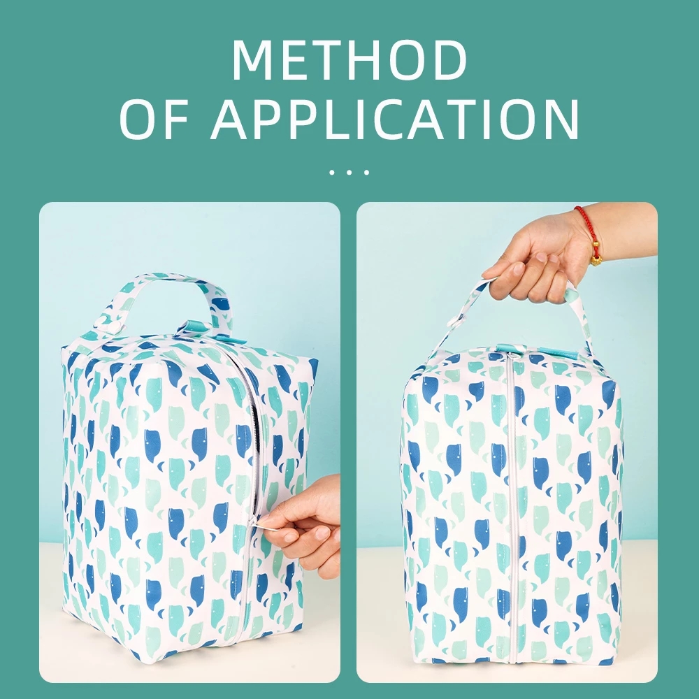Happyflute Diaper Pods Waterproof Washable Reusable Wetbag Baby Cloth Diaper Bag Handbags Diaper For Organizer Stroller