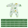 HappyFlute Spring&Autumn Thin Muslin Bamboo Cotton Long Sleeve Air Condition Front&Rear Zipper Open Anti Kick Baby Sleeping Bag