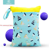 Happy Flute 1PC Reusable Waterproof Fashion Prints Wet Dry Diaper Bag