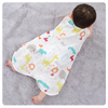 Happyflute Summer Style Muslin Cotton Baby Sleeping Bags Prevent Kicking Quilt with Legs Apart