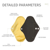 Happyflute S Size Random Reusable Menstrual Pads Sanitary Napkin Absorbent Menstrual Ecological Cloth Pads With Fashion Prints
