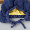Happyflute Muslin Cotton Baby Hat Headwear Solid Color Newborn Accessories