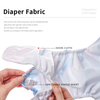 Happyflute HOt Sale OS Pocket Diaper 200PCS Washable &Reusable Baby Nappy New Print Adjustable Baby Diaper Cover Freeshipping