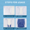 Happyflute Onesize Diapers Panties Washable Reusable Eco-Friendly Baby Diapers for Children Fit 3-15kg Baby