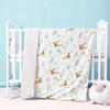 Happyflute Baby Blanket For Boys Girls Baby Blankets Newborn Super Soft Comfy Cotton Patterned With Double Layer Dotted Backing