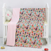 Happyflute Baby Blanket For Boys Girls Baby Blankets Newborn Super Soft Comfy Cotton Patterned With Double Layer Dotted Backing