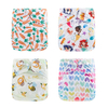 Happyflute Fashion Print 1PC Ecological Baby Pocket Diaper Washable&Reusable Cloth Baby Nappy Fit 3-15kg Baby