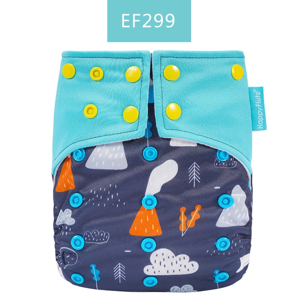HappyFlute Pocket Diaper Baby Washable Reusable Eco-Friendly Diapers Diaper Cover Pocket Modern Cloth Diapers Nappies