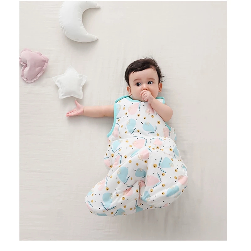 Happy Flute Cotton Baby Sleep Sack 0-2 Years Old Unisex-Baby Beekeeper Wearable Blanket, 100% Organic Cotton, Swaddle Transition