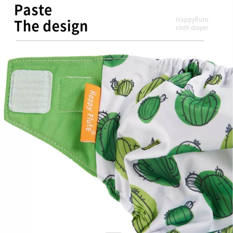 Happy Flute 1 pcs heavy wetter night AIO AI2 baby cloth diaper nappy one size fit all
