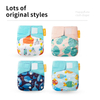 HappyFlute OS Cloth Diapers Reusbale & Washable Night AIO Baby Nappy Waterproof cloth nappy fit 0-2 years 3-15kg baby