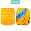 HappyFlute Baby Pocket Cloth Diaper Digital Position Eco-Friendly Diapers With Pocket One Size Fit 3-15kg Baby Boys and Grils