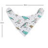 Happy Flute Baby Bibs Easy to Carry Nipple with Rope High Quality Fashion Ins Thick Flannel Cartoon Infant Cotton Bandana Dribbl